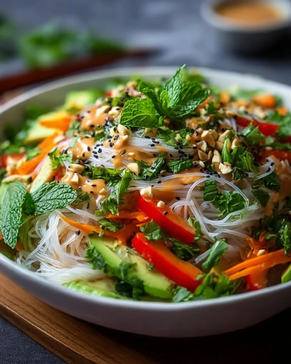 Frühlingsrollen-Salat