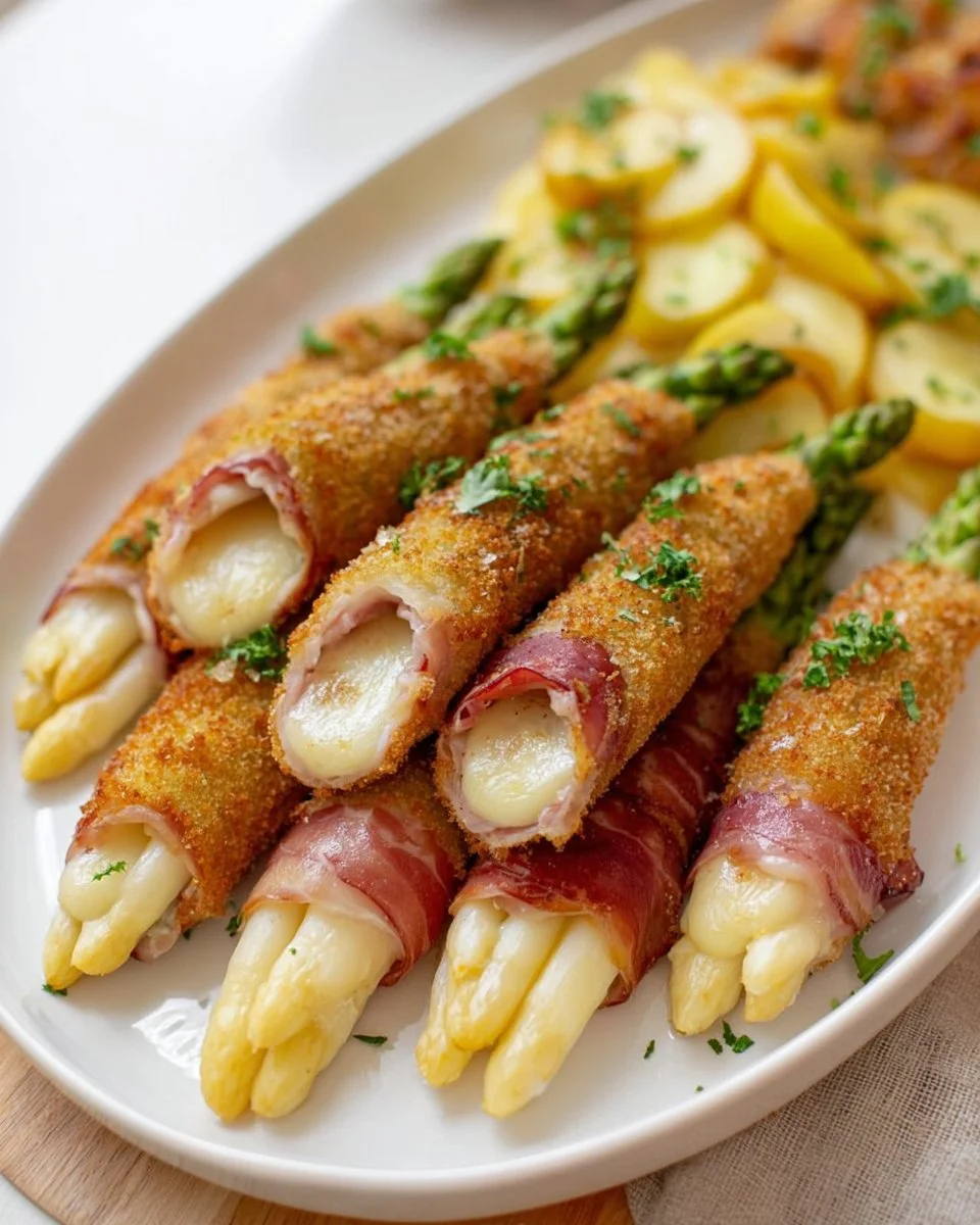 Spargel Cordon Bleu