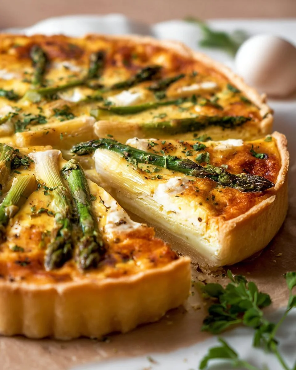 Spargelquiche